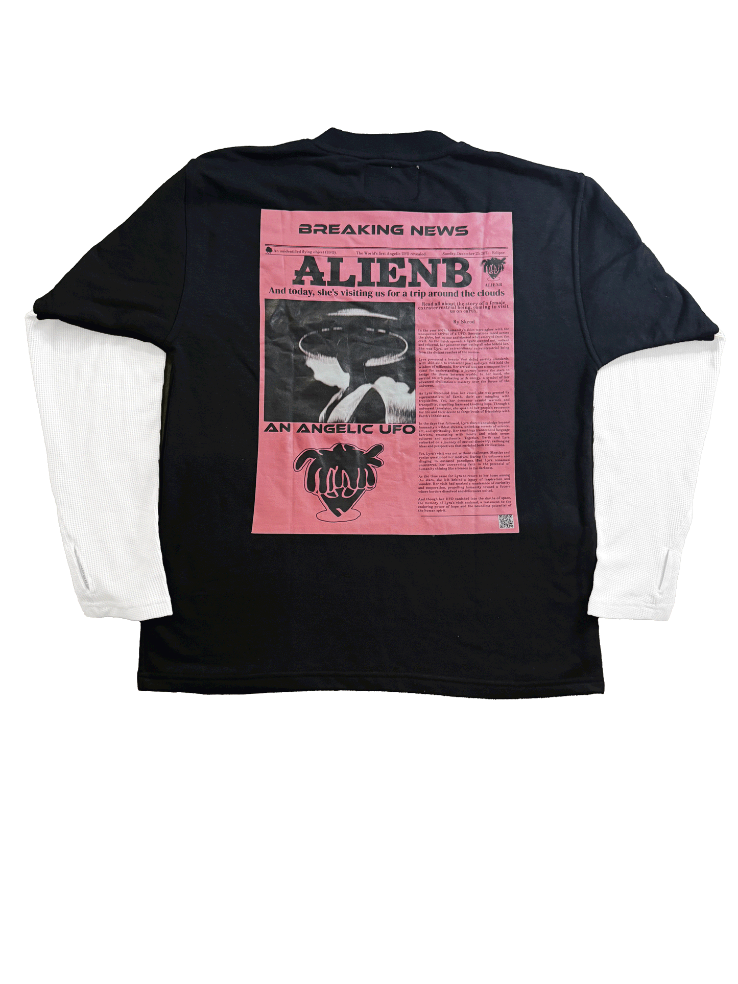 Drop Long Sleeve heavyweight T-Shirt